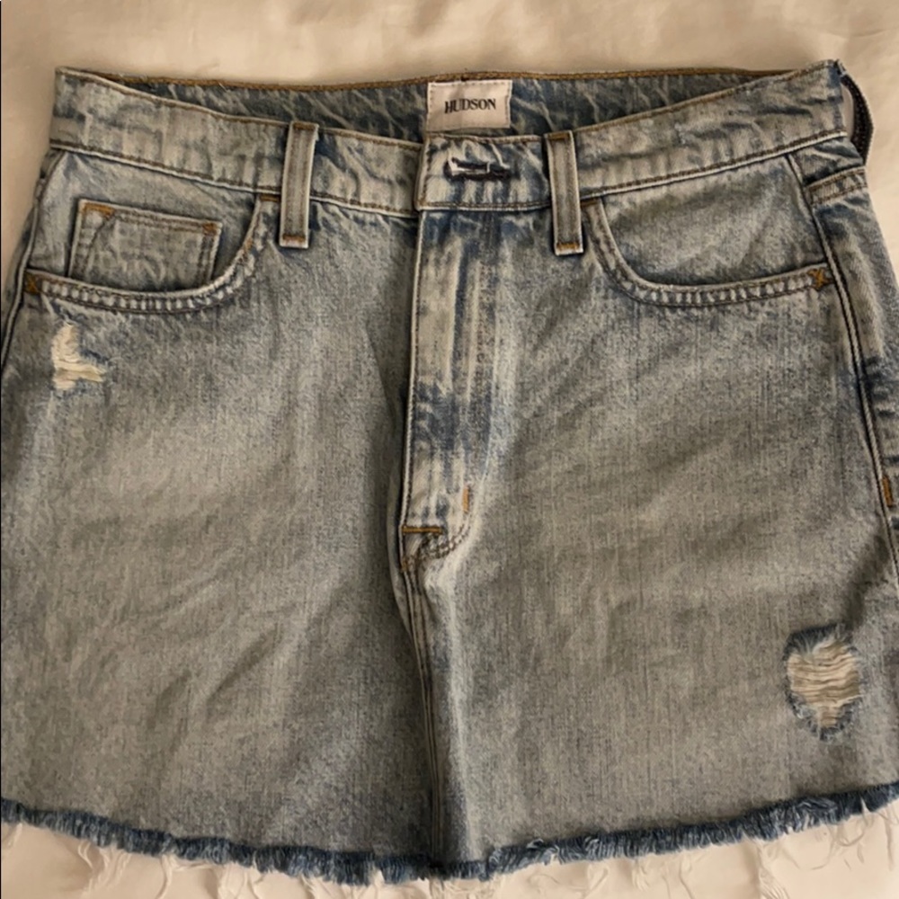 Hudson Jean Skirt Sz 24